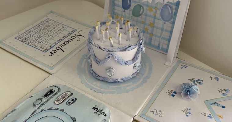 Birthday explosion box